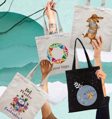 Eco bag printing photo