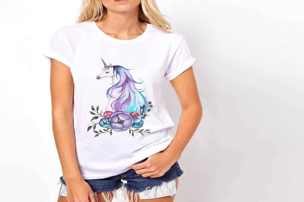 Printed T-shirts — a popular summer trend